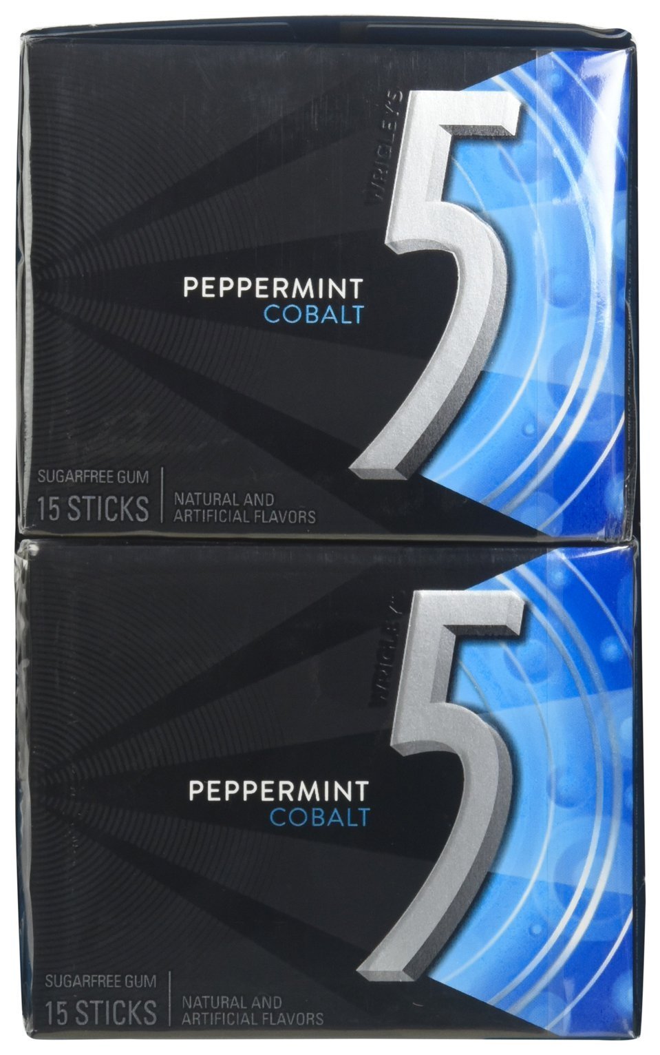 Cobalt Sugar Free Gum 15-Piece Pack of 10