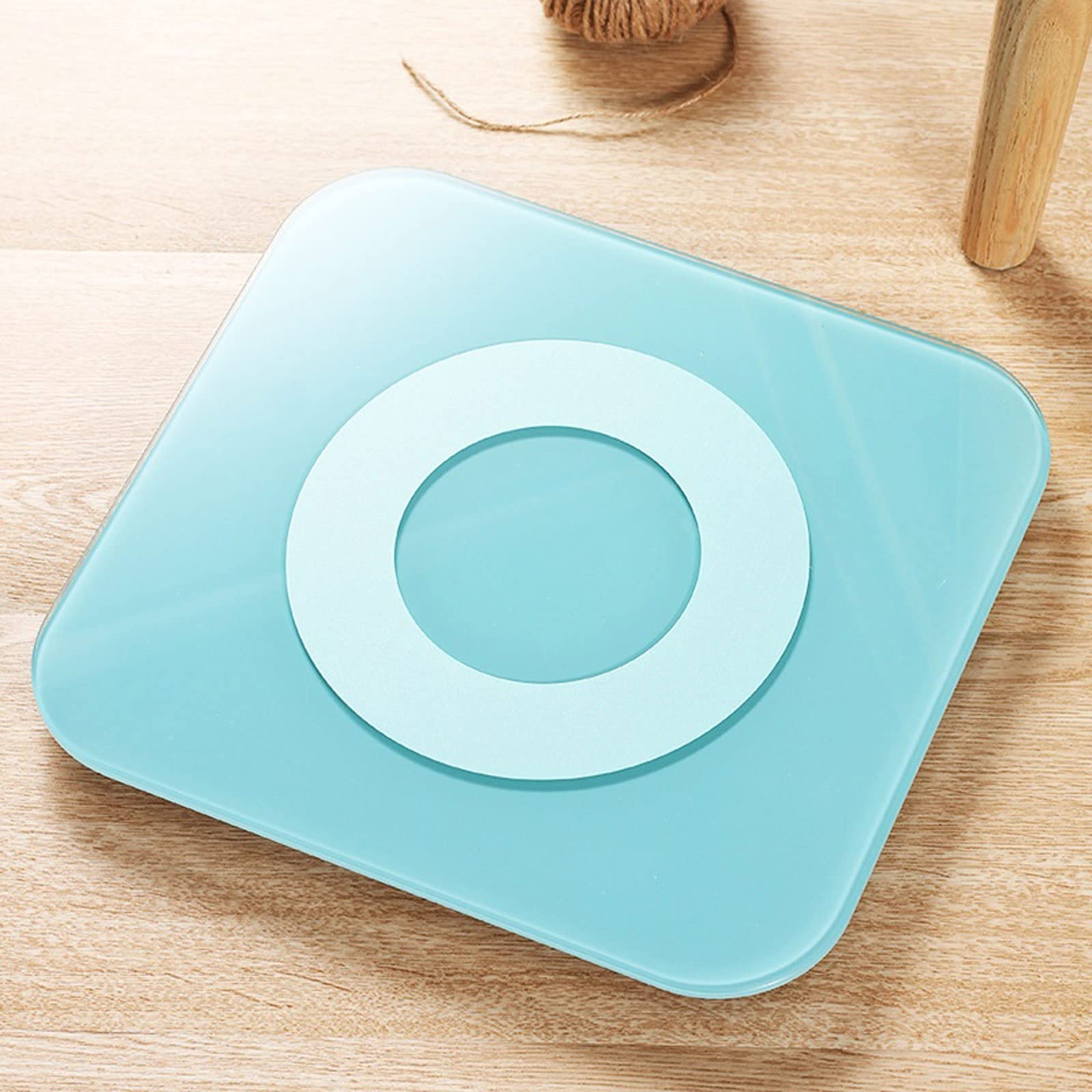 JINGYAN Básculas digitales Household Small Electronic Green Weight Scale Student Dormitory Health Weighing Adult Body Bedroom Living Room(Rechargeable)