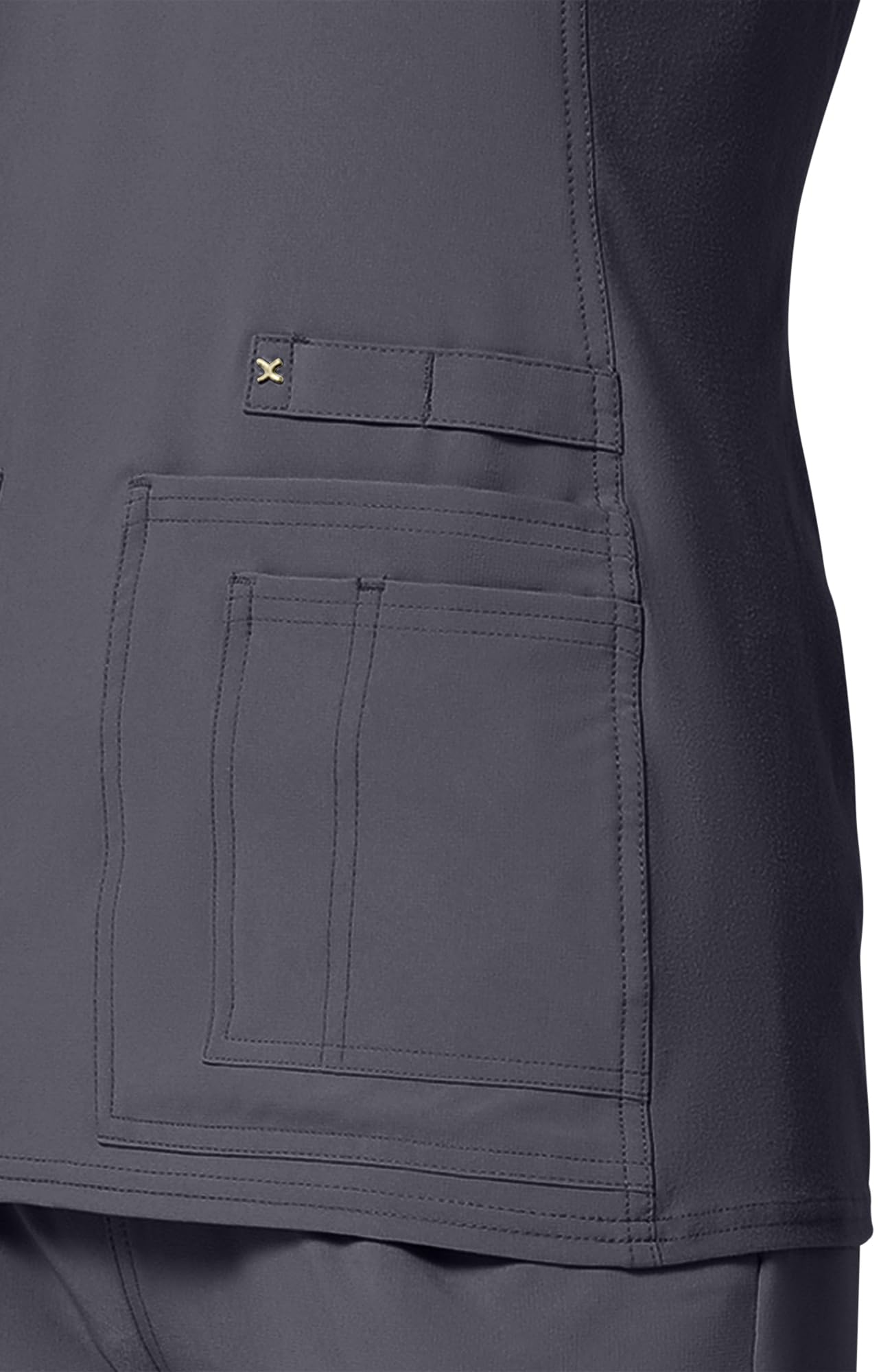 Cherokee Damski top medyczny z dzianiny Iflex z dekoltem w serek - CK605