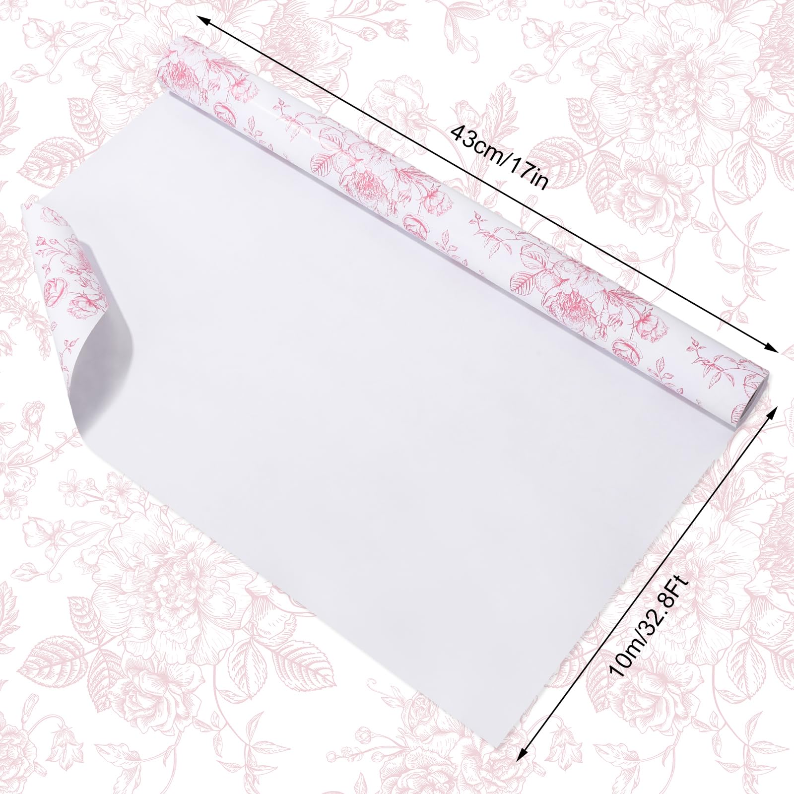 20 Hojas De Papel De Regalo De Flores De Fresa Rosa, Cinta De Papel De Regalo De Floristería Coreana Mate, Envoltura De Flores Impermeable Para Ramos, Regalos Para Niñas, Cumpleaños, Boda, Despedida