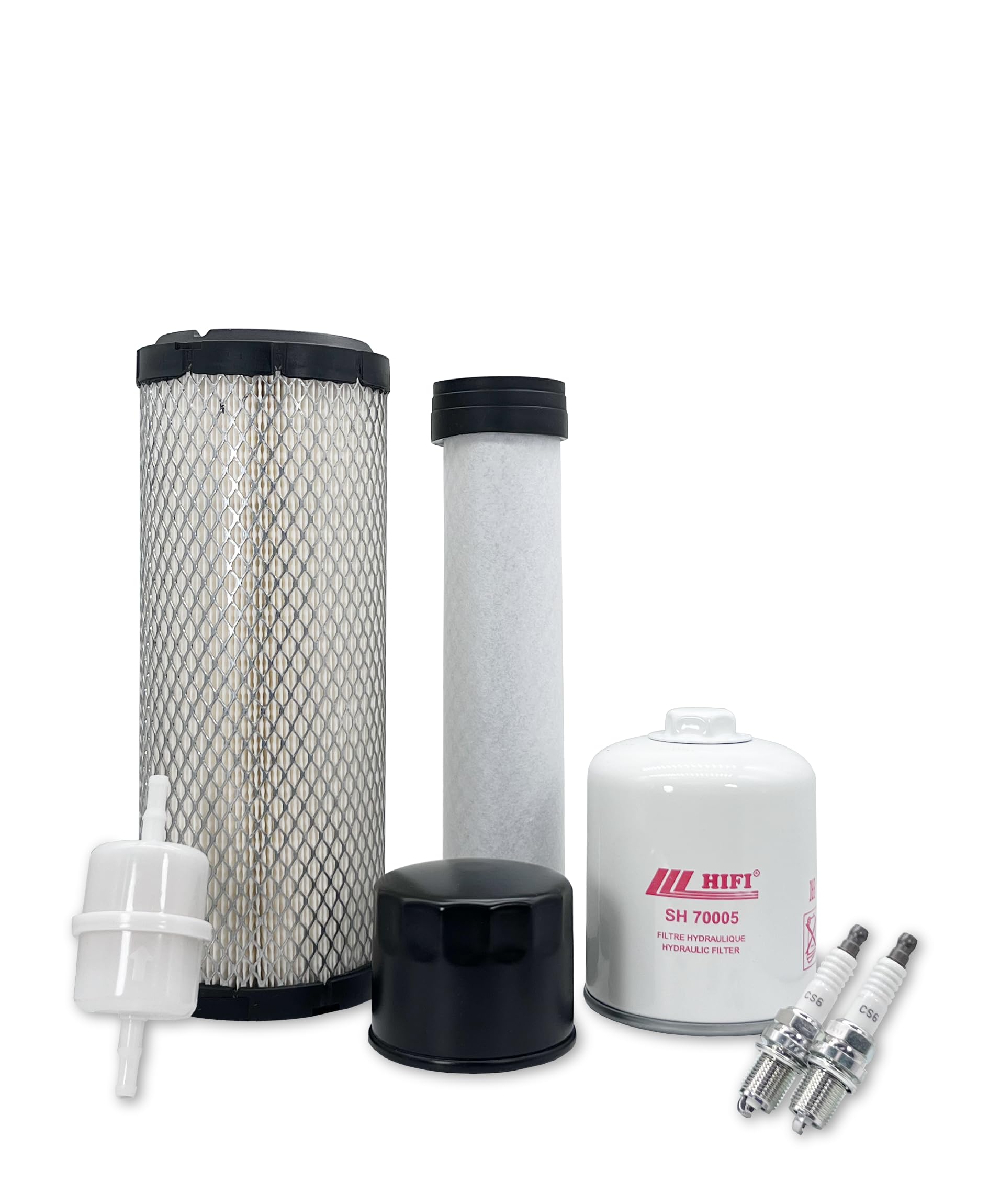 HERO® Maintenance Filter Kit For Scag STC61V-25CV-FR Tiger Cub Zero-Turn Mower With Kohler Engine CV730-3112