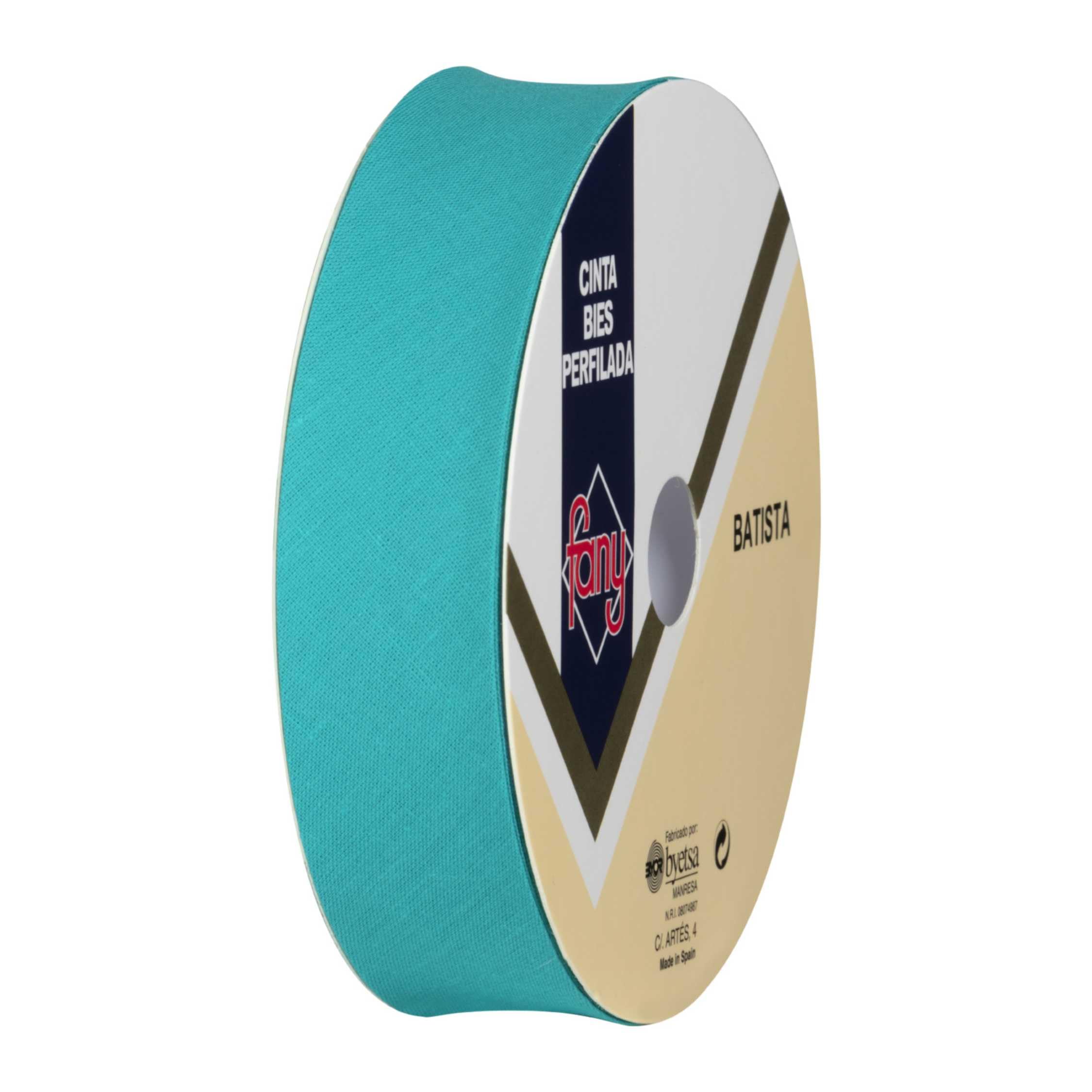 Discover Lifestyle & Fashion Fabrics Bias Binding Tape Polycotton Poly Cotton Sewing Piping Bunting Decorative Trim Edging Hemming Huge Colour Range | 25mm Wide (25 Metre Roll, Teal)