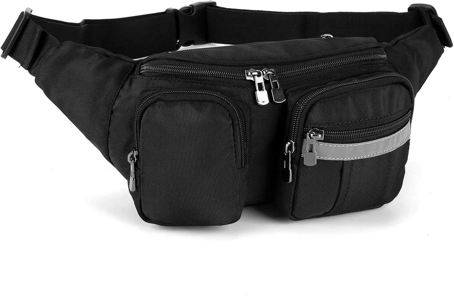 Hiking Fanny Pack with Reflective Strip for Men and Women