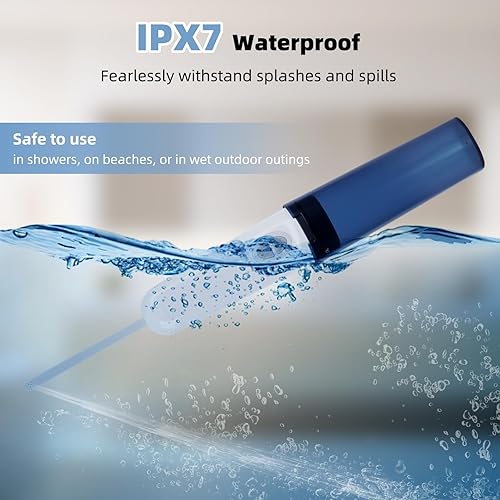 Miniatura 7 de Hibbent Bidé portátil para viajes, rociador eléctrico de mano de alta presión, bidé de viaje recargable para mujeres y hombres, limpieza de higiene