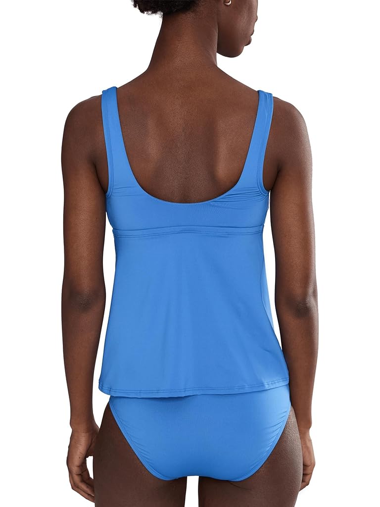 Blue Nike Effortless Essential Scoop Neck Tankini