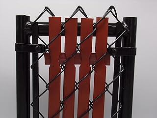 Essentials - Privacy Top Lock Slats 4' Foot - Made in The USA (Redwood)