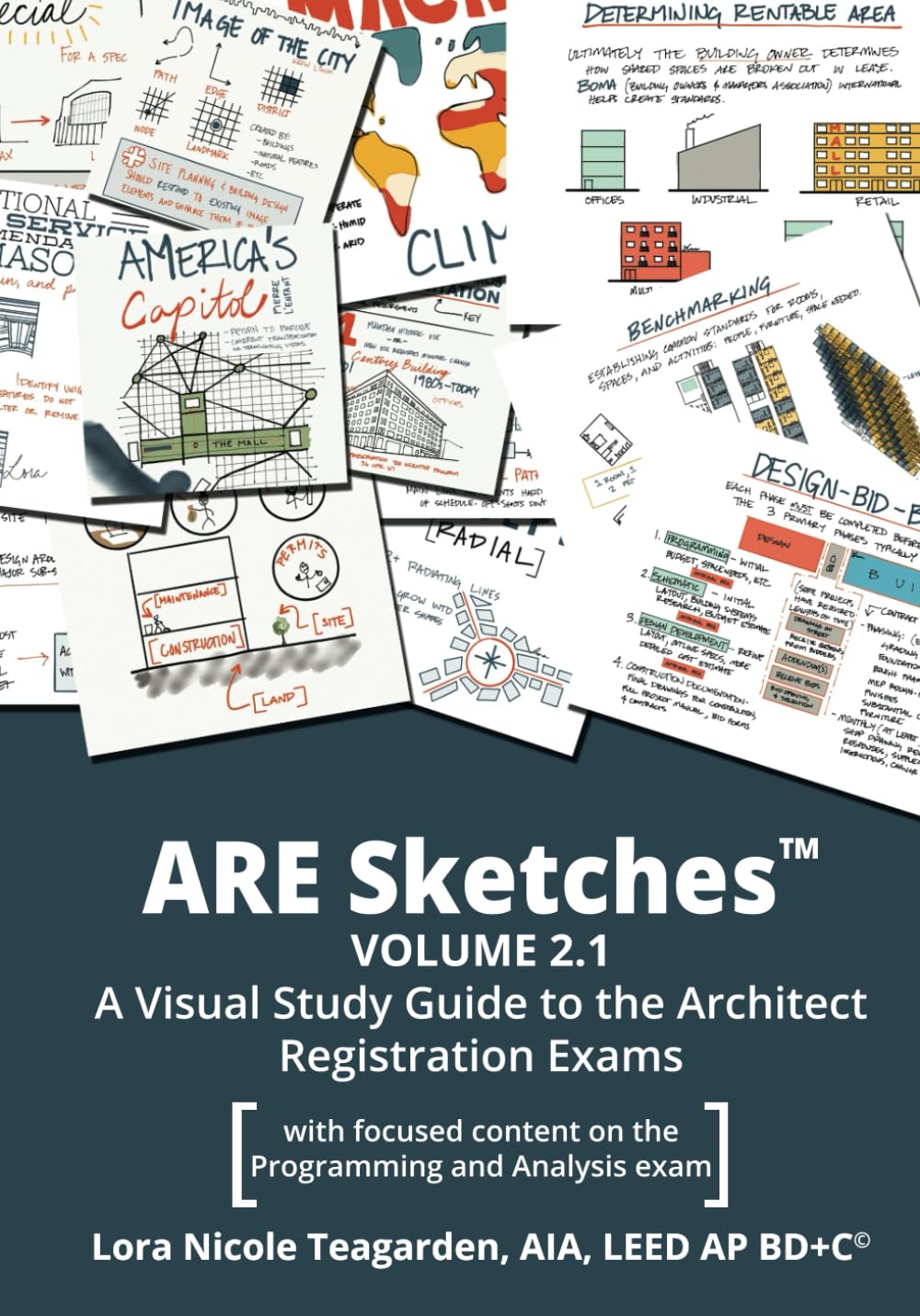 ARE Sketches livre révision examen architecte guide visuel étude