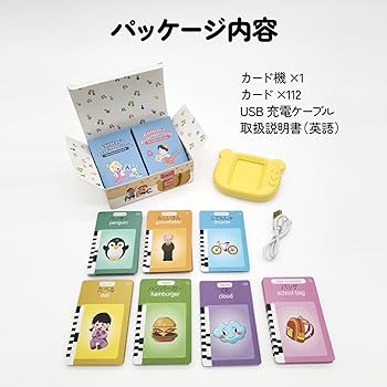 英語＆中国語フラッシュカード 485枚 970words タッチペン付き