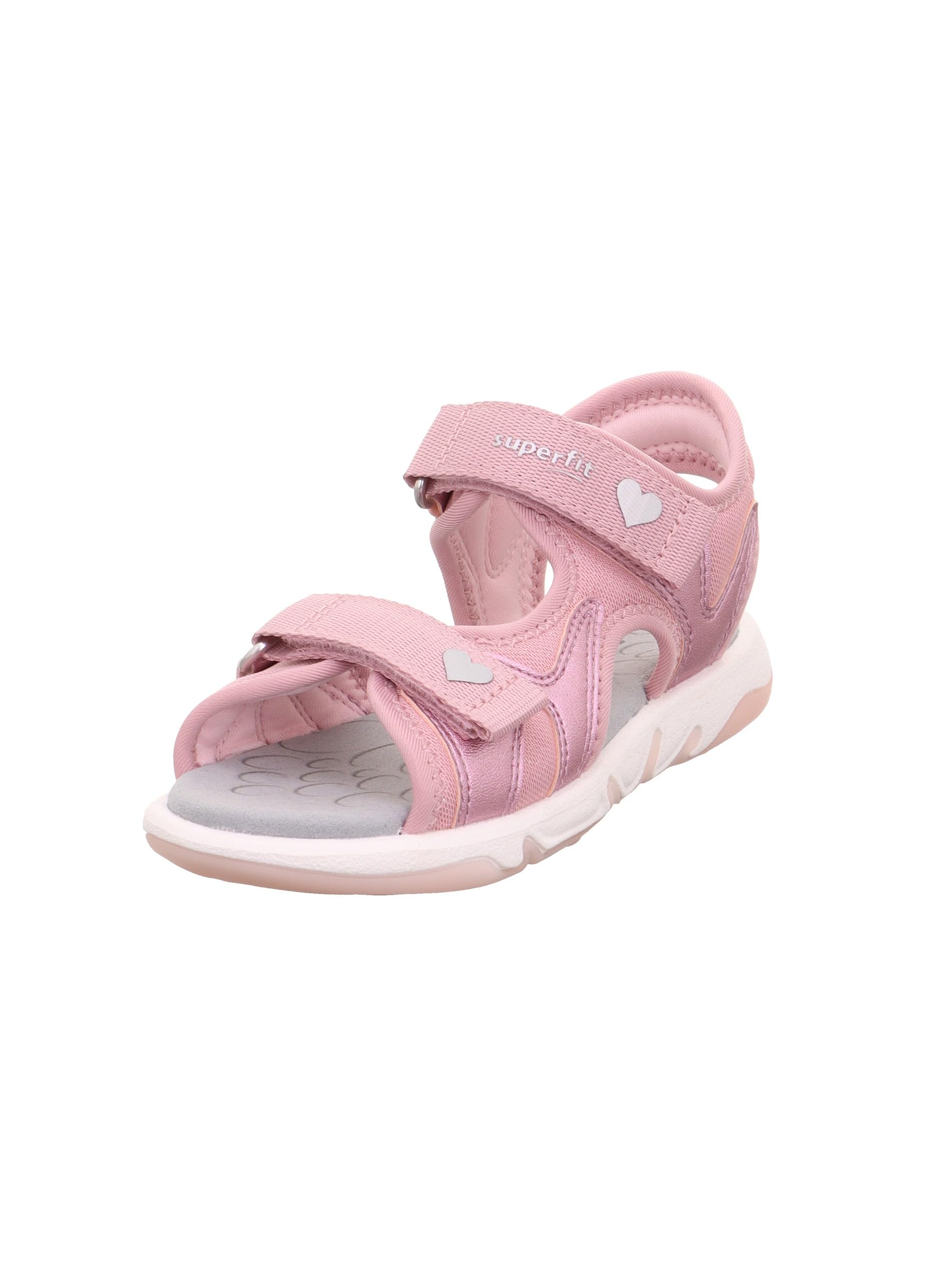 Superfit Girls' Pebbles Sandals, Pink 5500, 1 UK