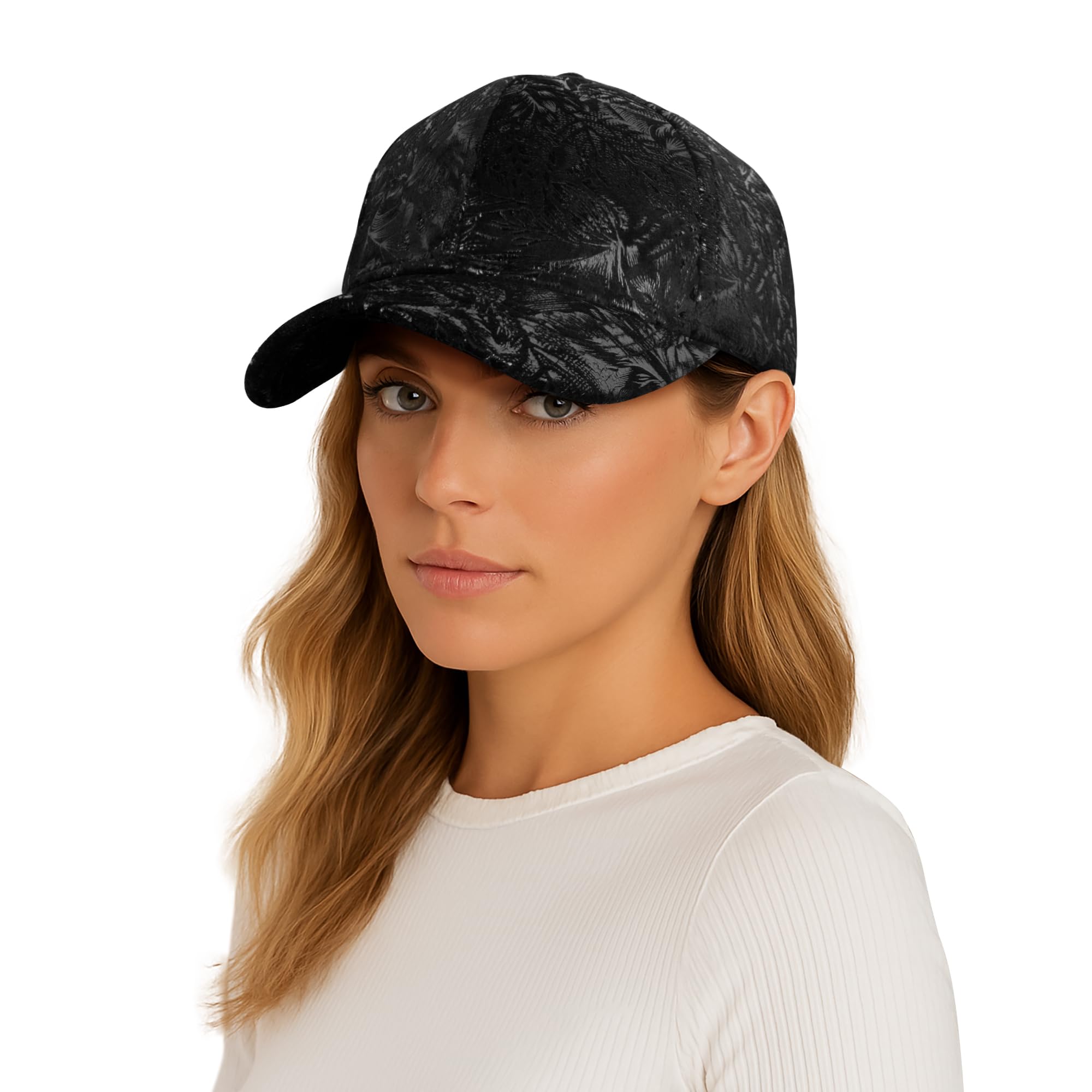 Women's Baseball Cap Cool Color Print Design Summer Hat for Teen Girls-image-24
