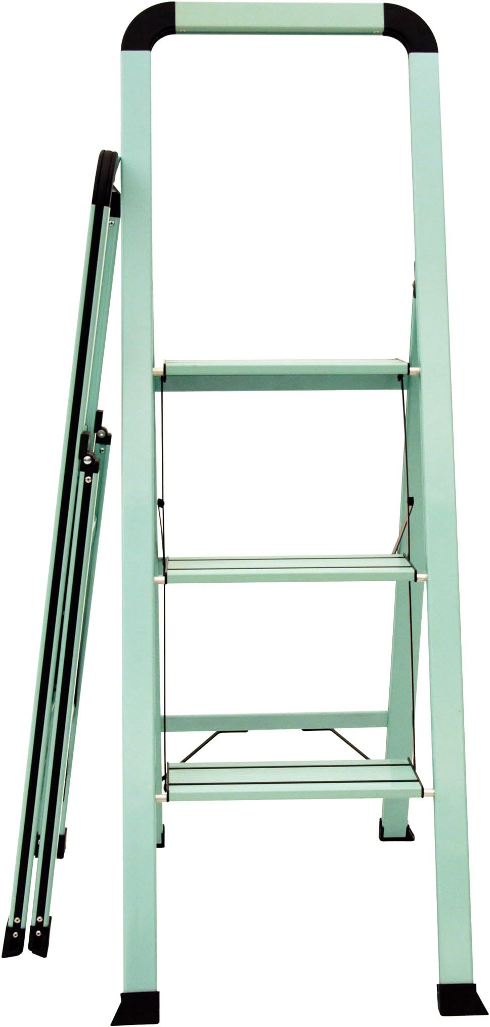 Ascent ADS3-001-TL Series Aluminum 3 Designer Step Stool, Teal