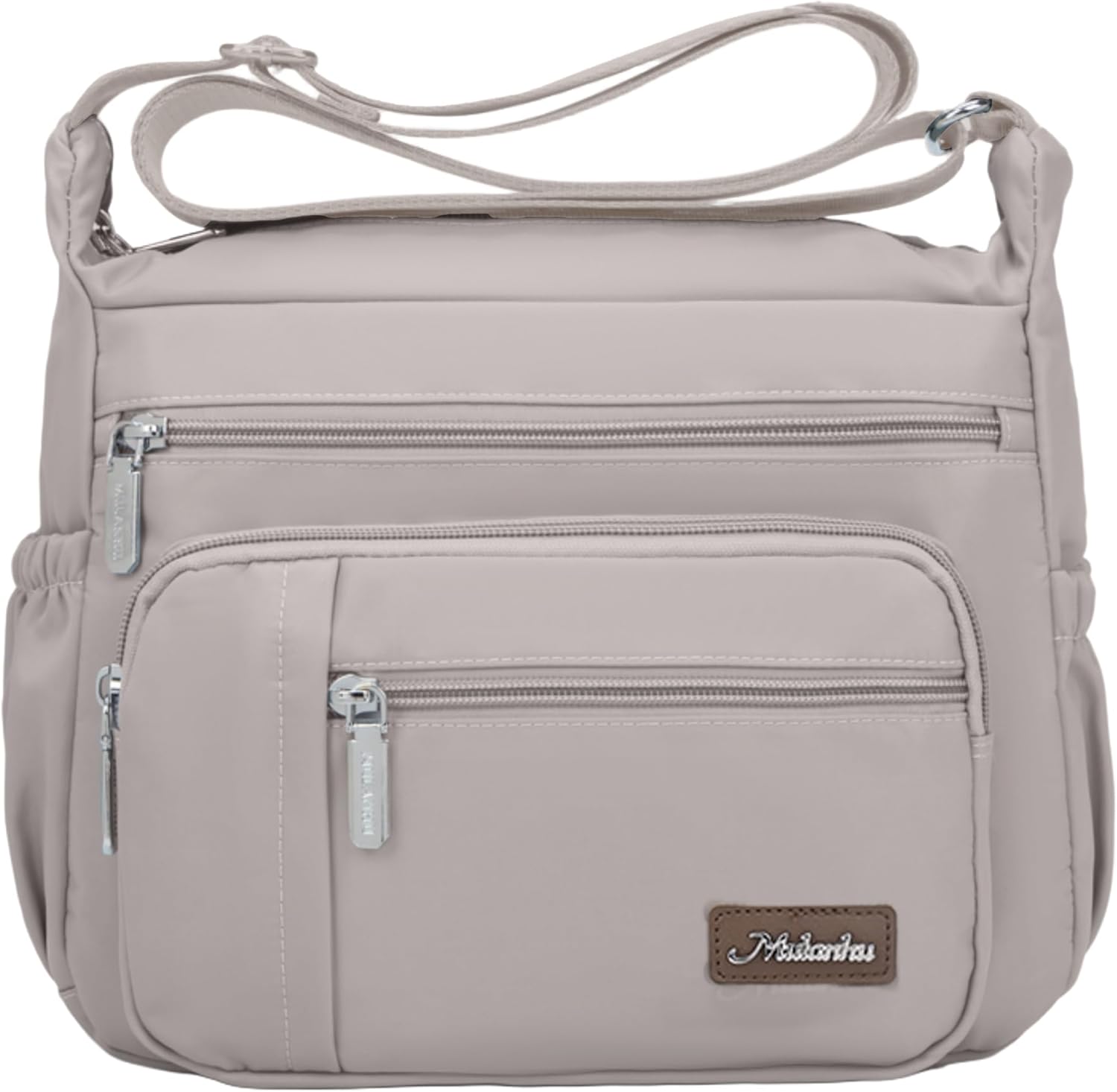 Womens CrossbodyBags Nylon Waterproof Handbags Shoulder Purses Roomy Multiple Pockets Pocketbooks