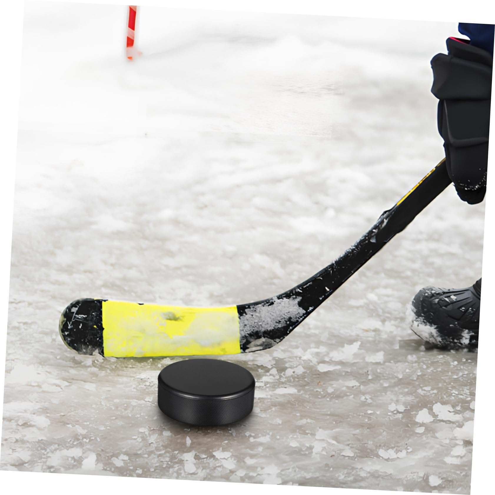 Rondelles de Hockey en Mousse Souple Lot de 24 Sûr à Jouer 100% Mousse pour Entraînement Utilisation Intérieure Jeu de Hockey en Salle