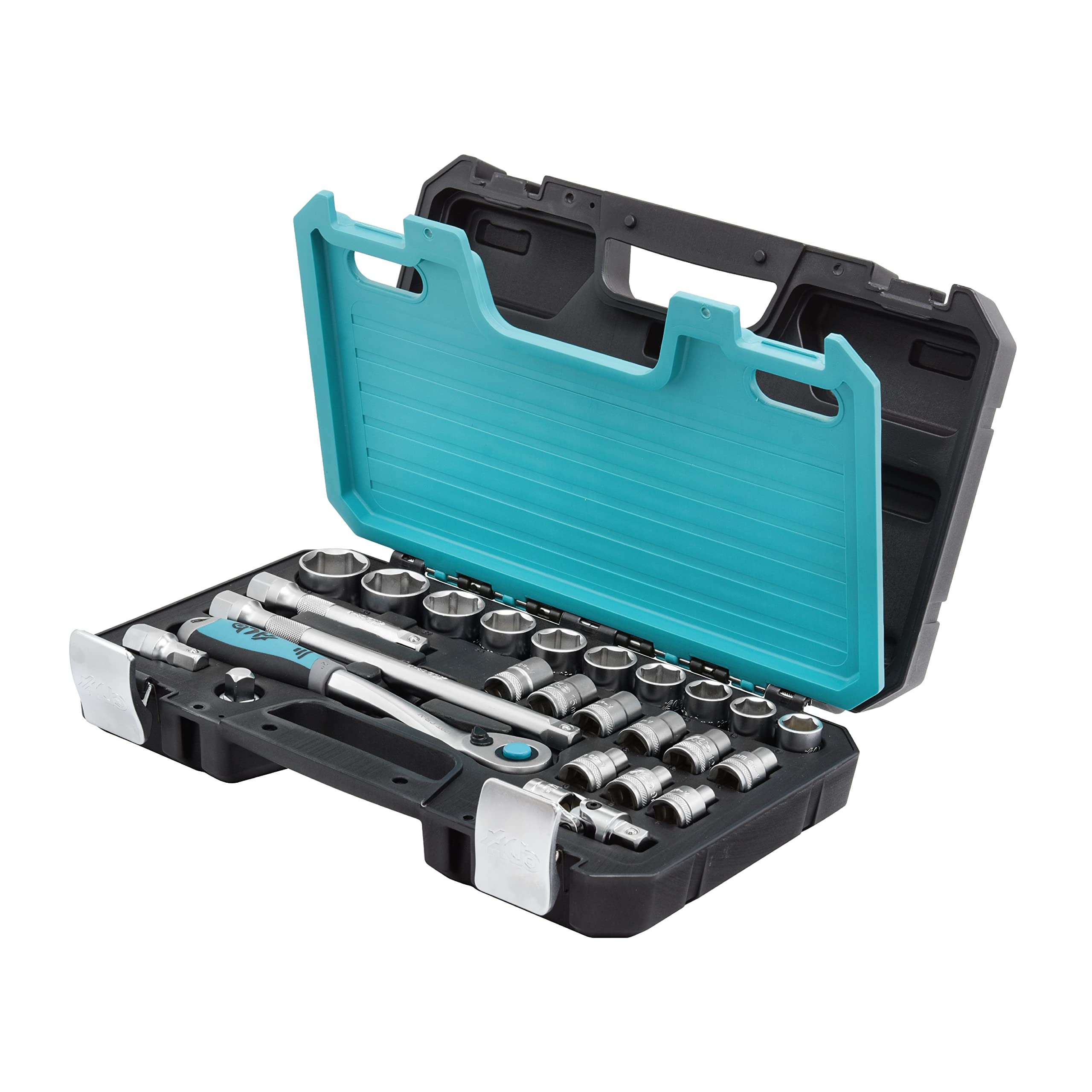 Uxcell 1/2" Straight Handle Ratchet Handle, 24 Tooth Socket Wrench, Reversible Ratchet Wrench - View #8