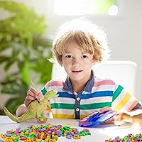 Vista 7 de 200 Pieces Mini Dinosaur Erasers Bulk Small Pencil Erasers Latex Free Soft Erasers Pencil Erasers for for Classroom Homework Rewards,Gift Filling