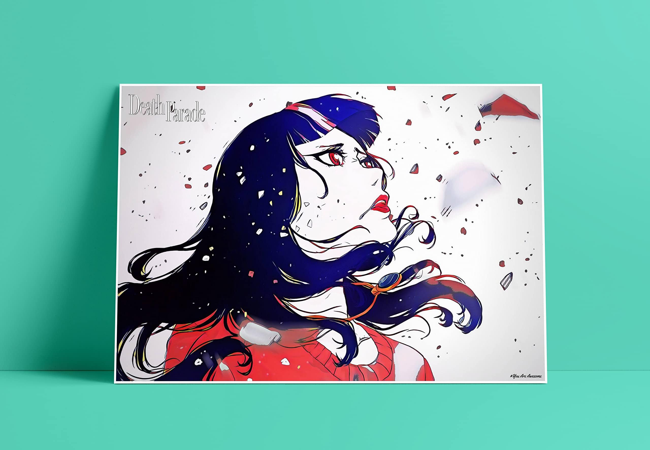 You are Awesome - Death Parade: Mayu Arita Anime Series Art Effect Poster 4 (18inchx12inch)