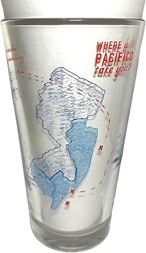 Miniatura 3 de Pacifico Clara Cerveza Jersey Shore - Juego de 2 vasos de cerveza (2)