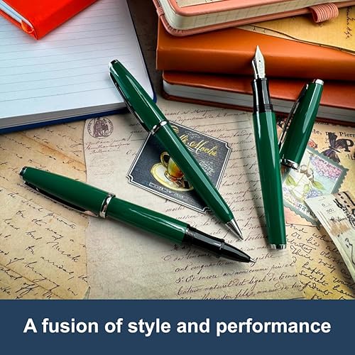 Vista 12 de Monteverde Pluma Estilográfica Aldo Domani Azul - S