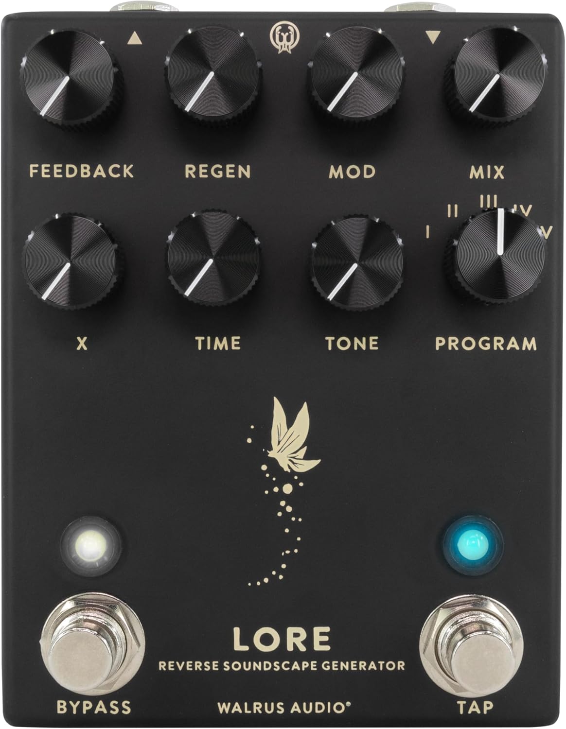 Walrus Audio Lore Reverse Soundscape Generator, Black