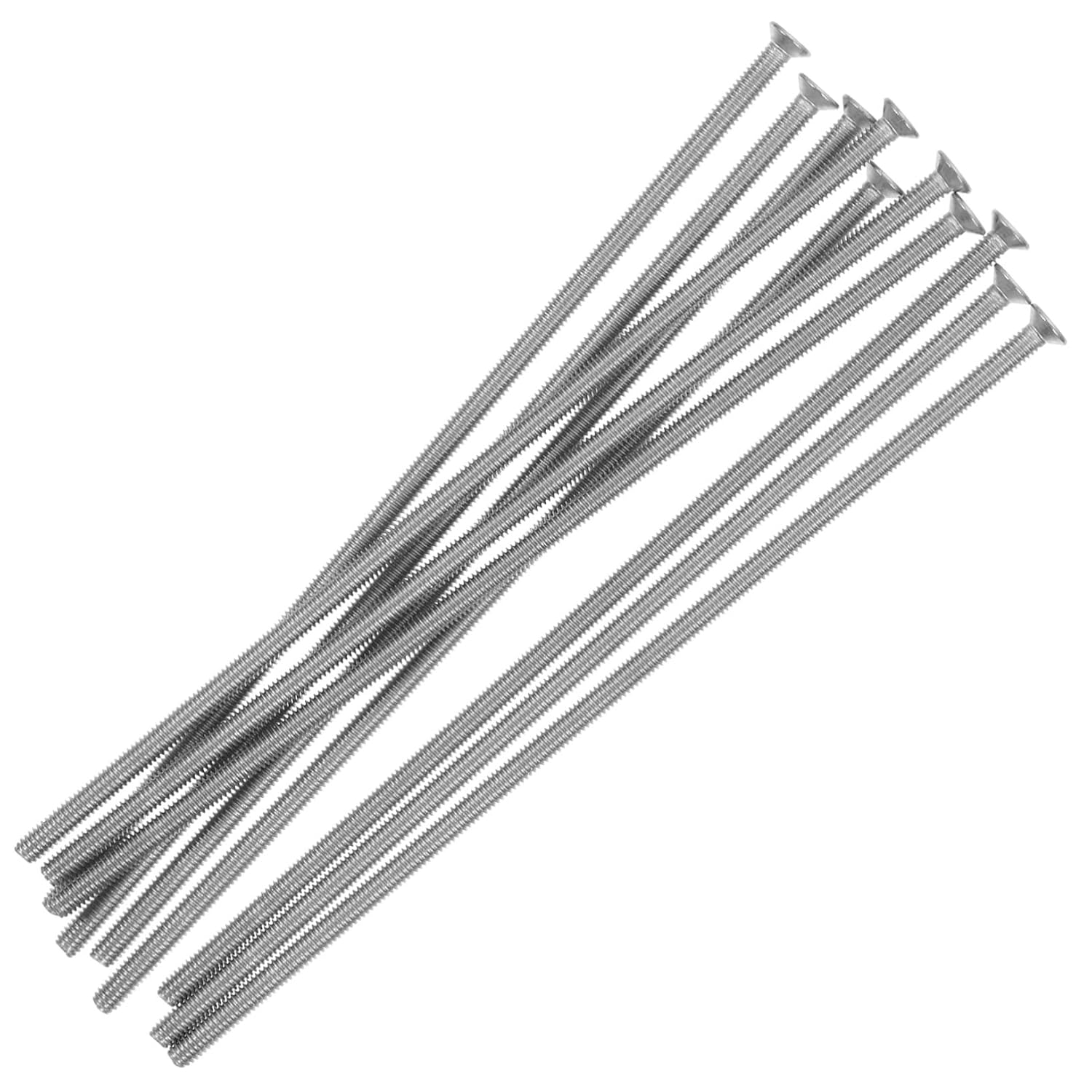 Uonlytech 30pcs Extra Stainless Steel Mounting Screws for Electrical Panels Wall Outlet Screws High Hardness Fasteners for Repair