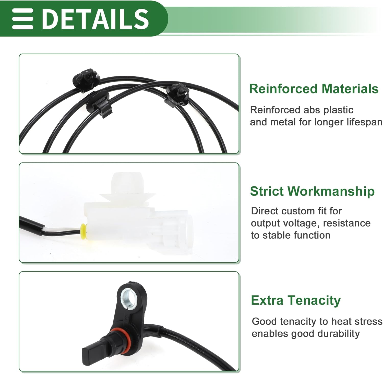Motoforti ABS ホイール スピード センサー ABS センサー アンチロック ブレーキ システム センサー トヨタ フォ