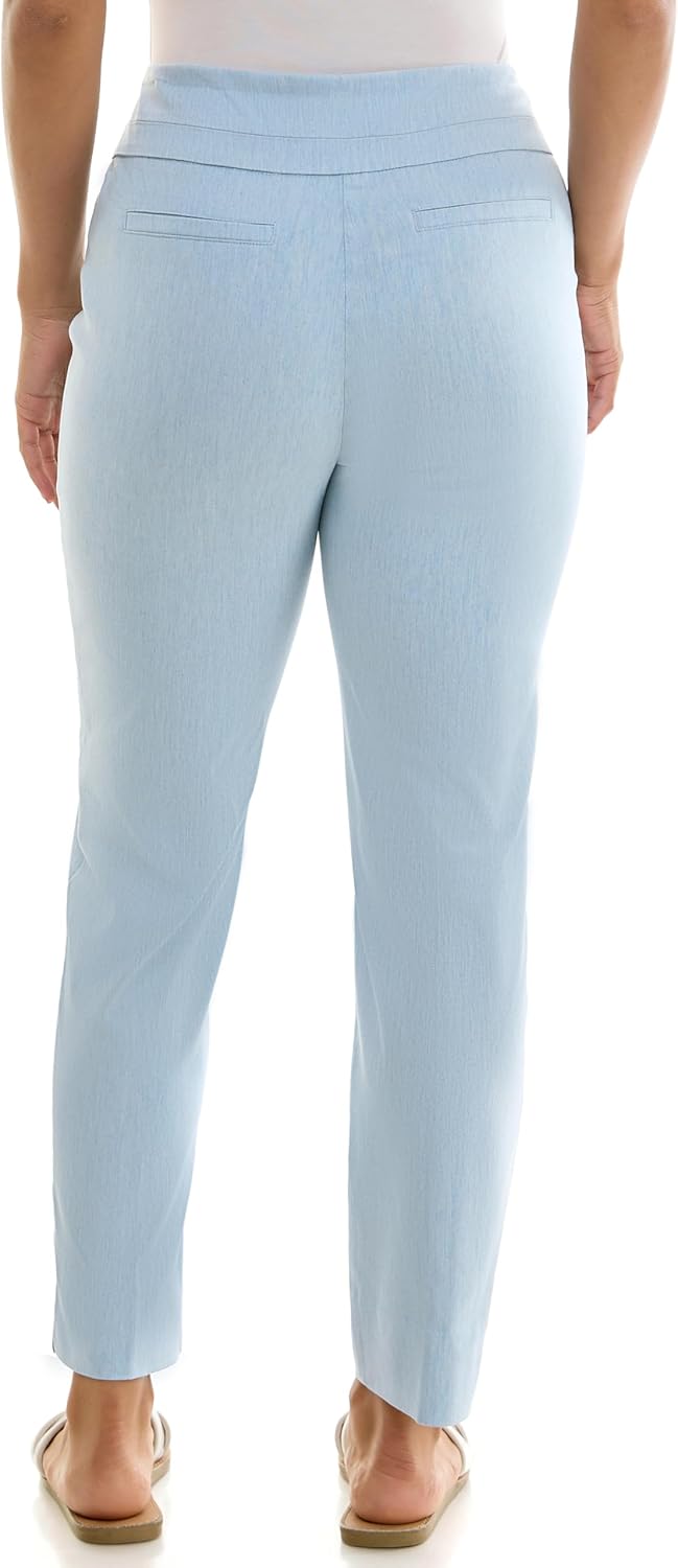 Zac & Rachel Women's Pull-On Ankle Length Pants with Millennium Fabric - Image 4