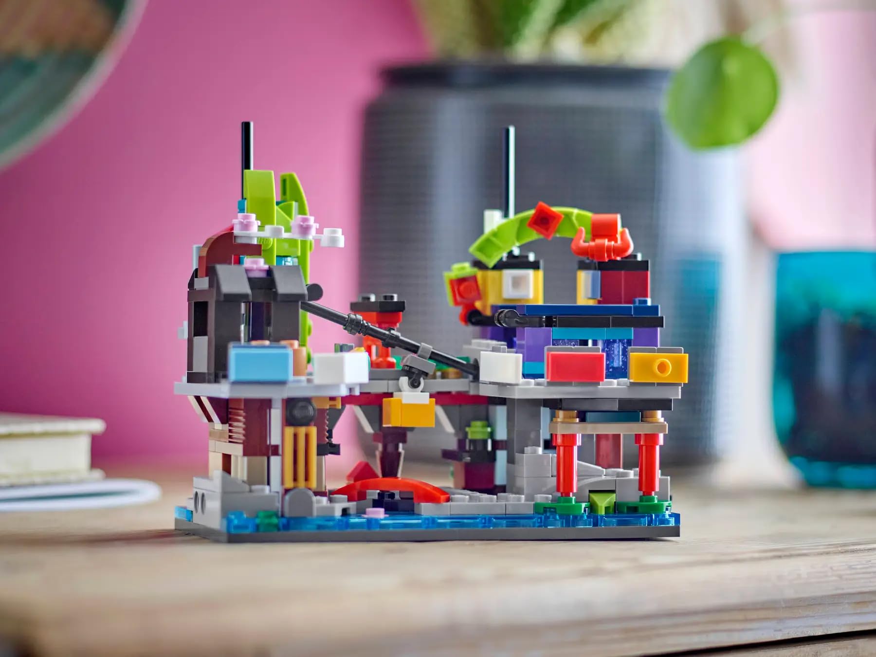 Amazon.com: LEGO NINJAGO Micro City Markets Building Set 40706