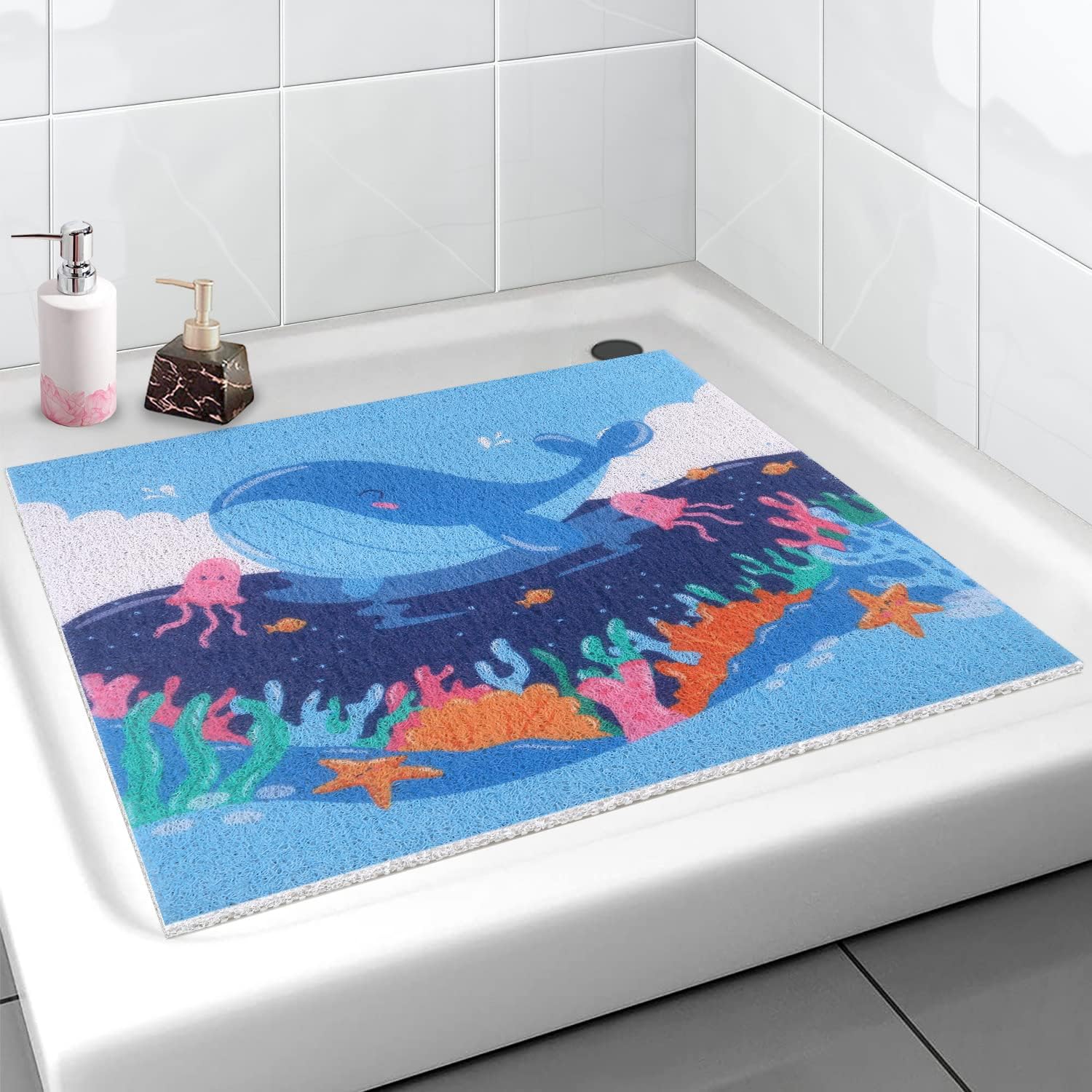 Halloween Badezimmerteppich - Lustige Duschmatte Mit Anti-Rutsch