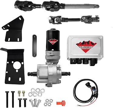Rugged Front Electric Power Steering Kit for Polaris RZR 570/800, Steers Easily & Gets Rid of Wheel Jerk/Bump Steer When Navigating Rough Terrains See Fitment Details in Description