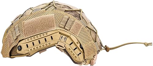 Miniatura 10 de Lancer Tactical Funda de casco para cascos MH, PJ y BJ Fast  Militar, Paintball, caza y equipo de tiro  Hecho de nailon 1000D