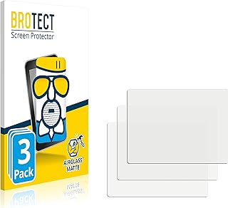 brotect Anti-Glare Glass Screen Protector Matte compatible with Casio Exilim PRO EX-FH100 (3 Pack) - Anti-Scratch 9H Protection Film
