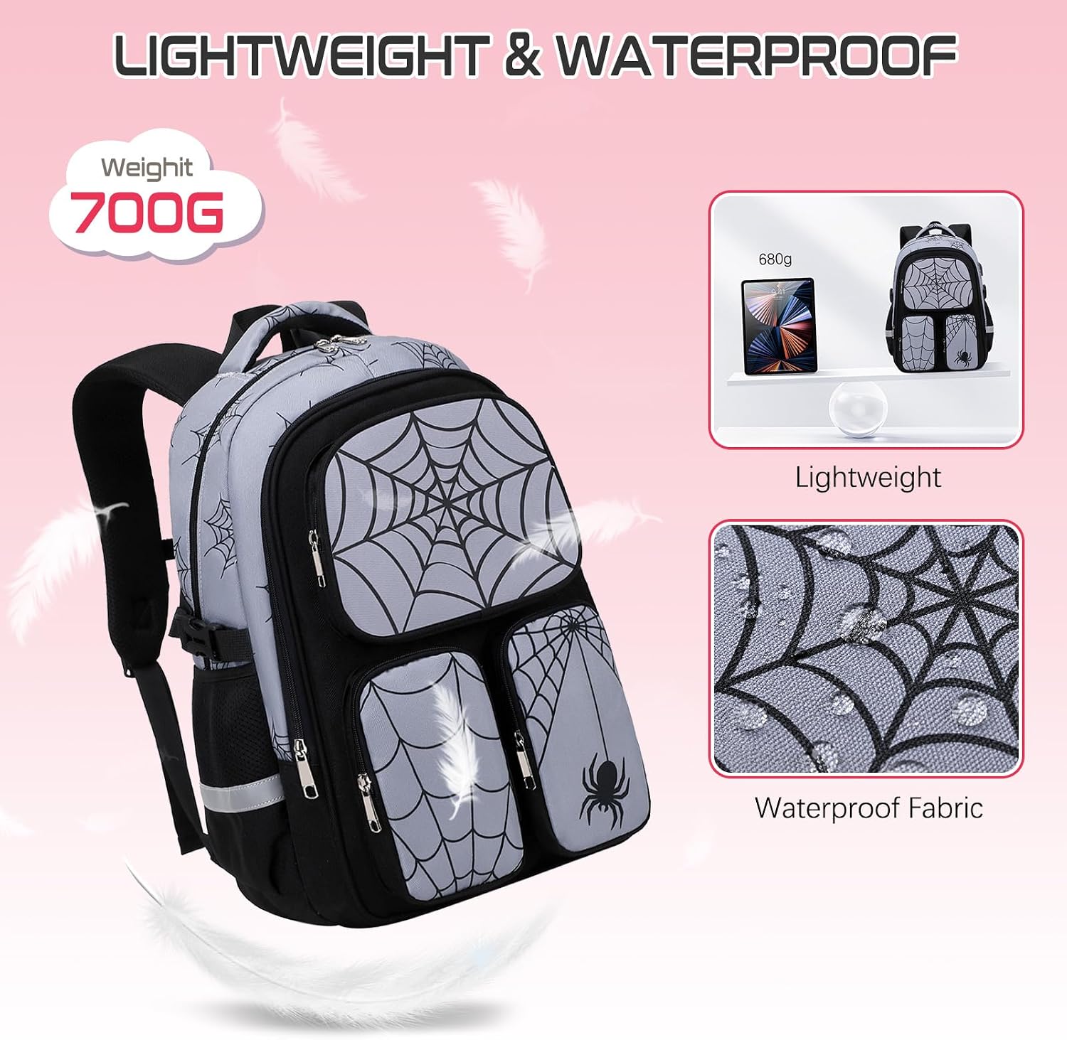 Jafeton School Backpack Boys Lunch Bag