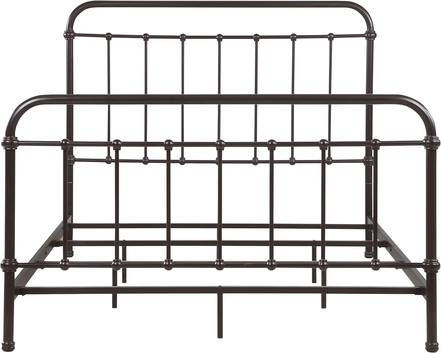 Coaster Home Furnishings Livingston Transitional Wood Queen Size Open Frame Bed Frame 52-inch Headboard Dark Bronze 300399Q