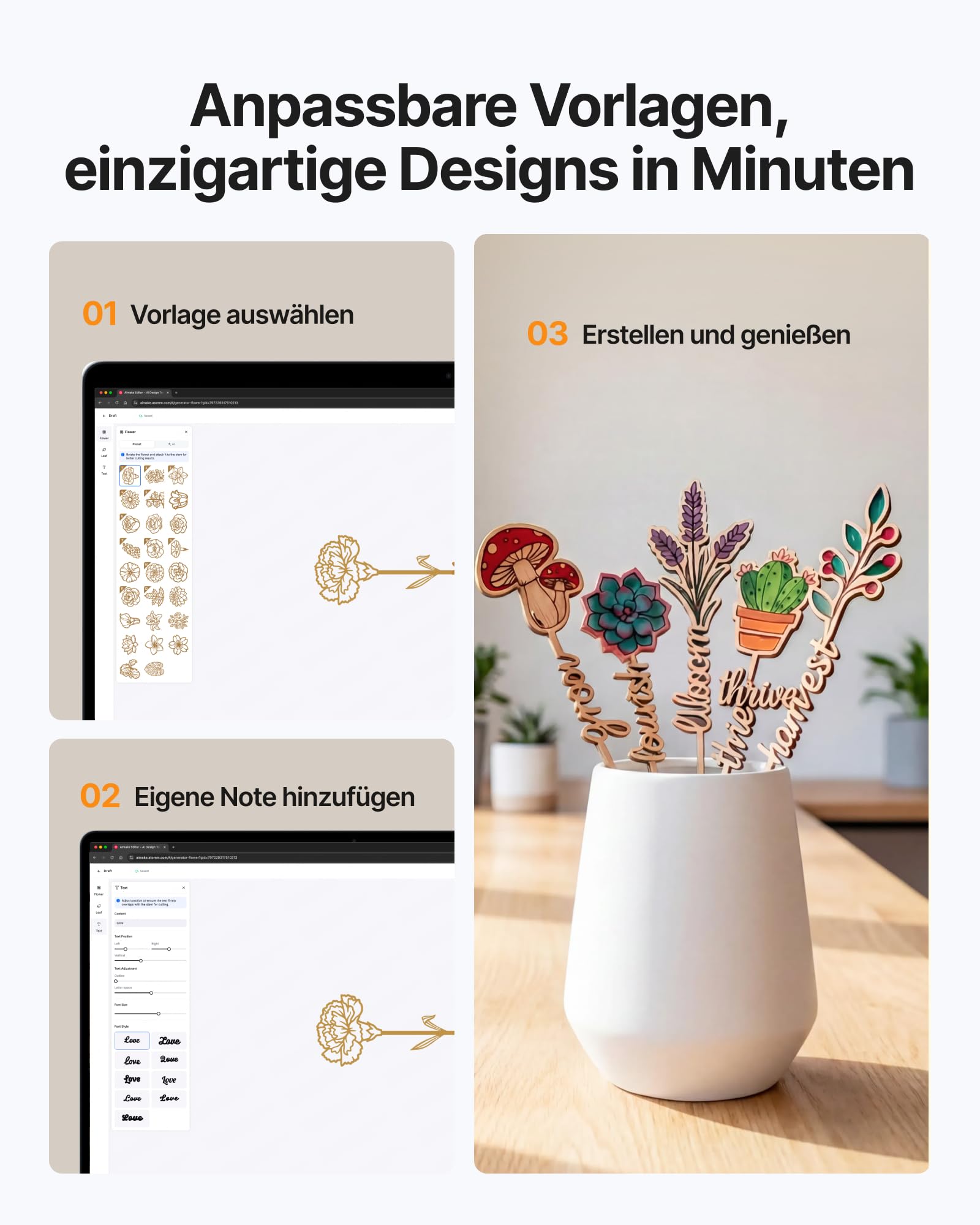 xTool M2 20W Laser Graviermaschine mit CMYK-Drucker und RA3 Lite Rotationszubehör, geschlossener Laserschneider für Trinkbecher, Tassen, dickes Holz und Acryl, Desktop-Maschine für Kleinunternehmen