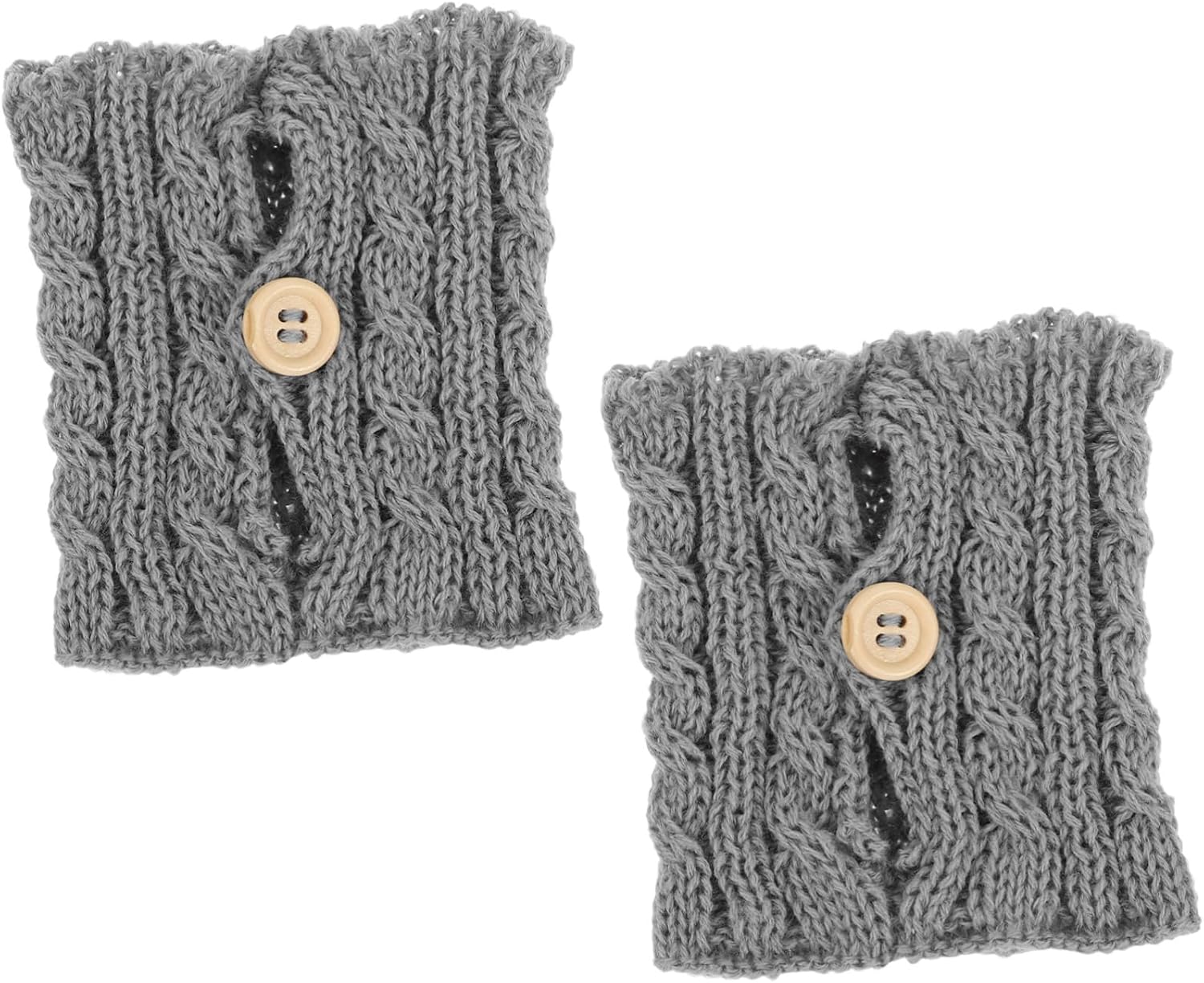 SHOWERORO 2 Pack Knitted Mug Sleeves Cup Cozy Sleeve for Coffee Mug and Tea Cup Insulated Reusable Covers Heat Protection for Hot Drinks Stylish Home Office Present