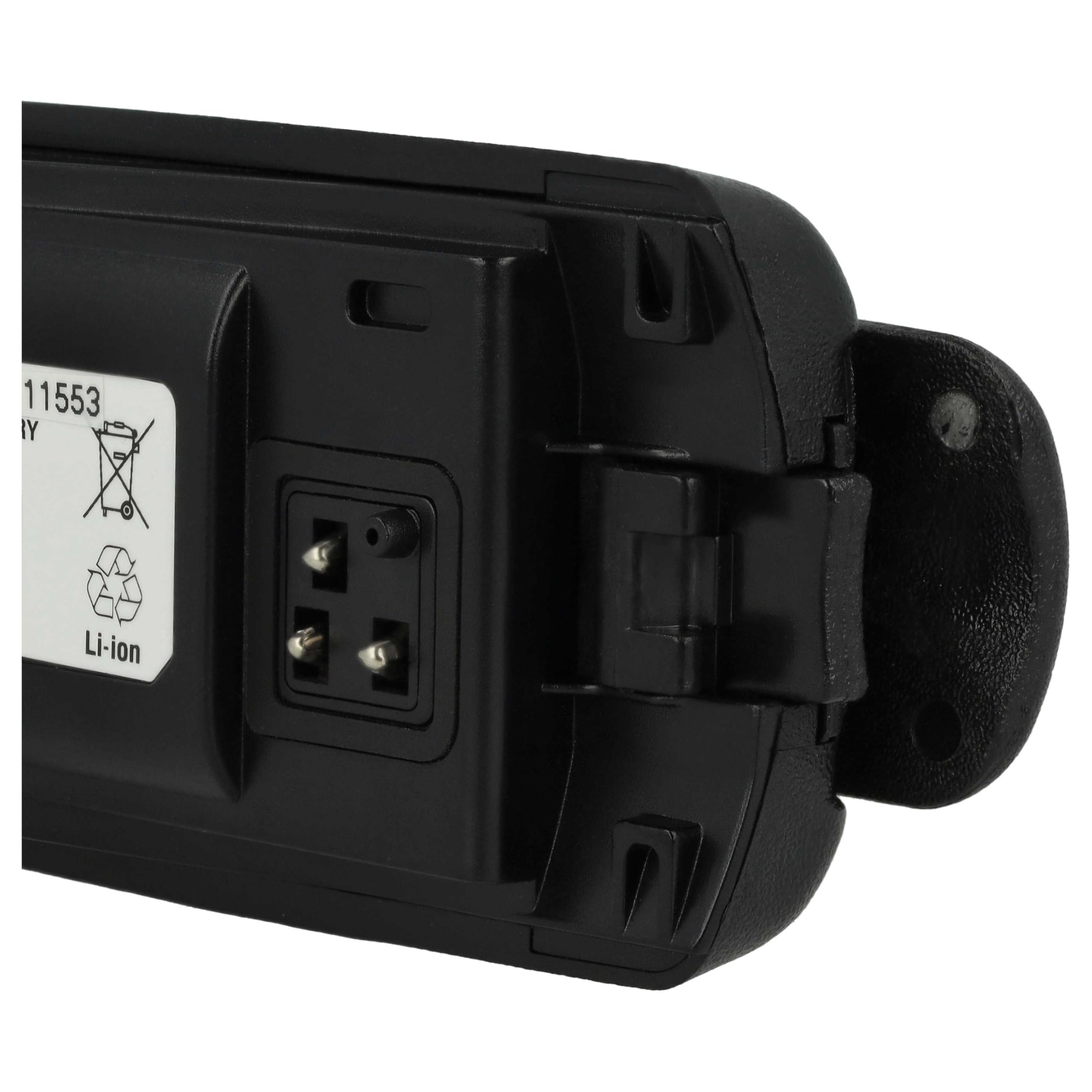 vhbw 1 x bateria kompatybilna z Motorola RDV2080 RDV5100 XTNi, XTNiD radio (2200mAh, 7,5V, Li-ion) + klips