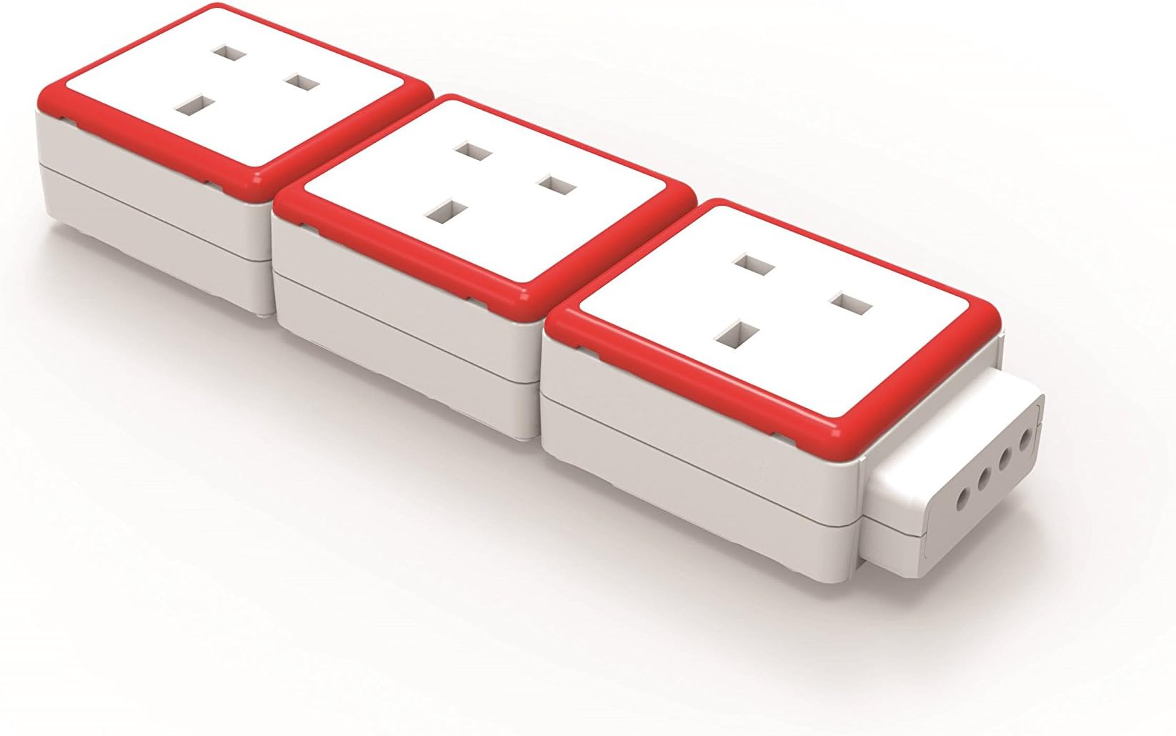 Qubic - Surge Protected Modular Power System - Three Socket Extension (Requires Starter Kit) - Multi Plug Surge Protected