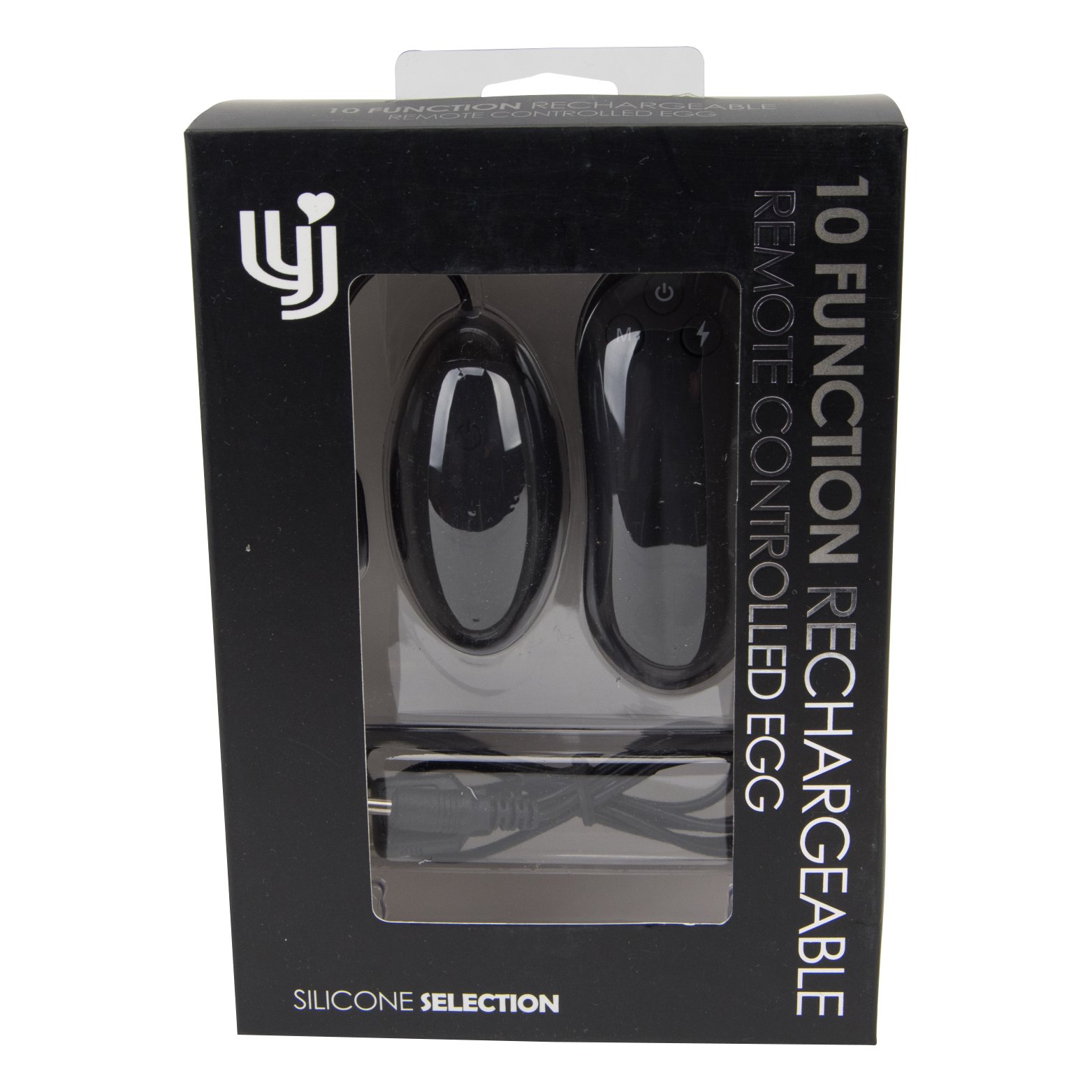 Loving Joy 10 Function Rechargeable Remote Controlled Egg, Remote Control Love Egg, Love Egg Vibrator, Vibrator Sex Toy, Remote Sex Toy, Sex Toys for Couples, Black