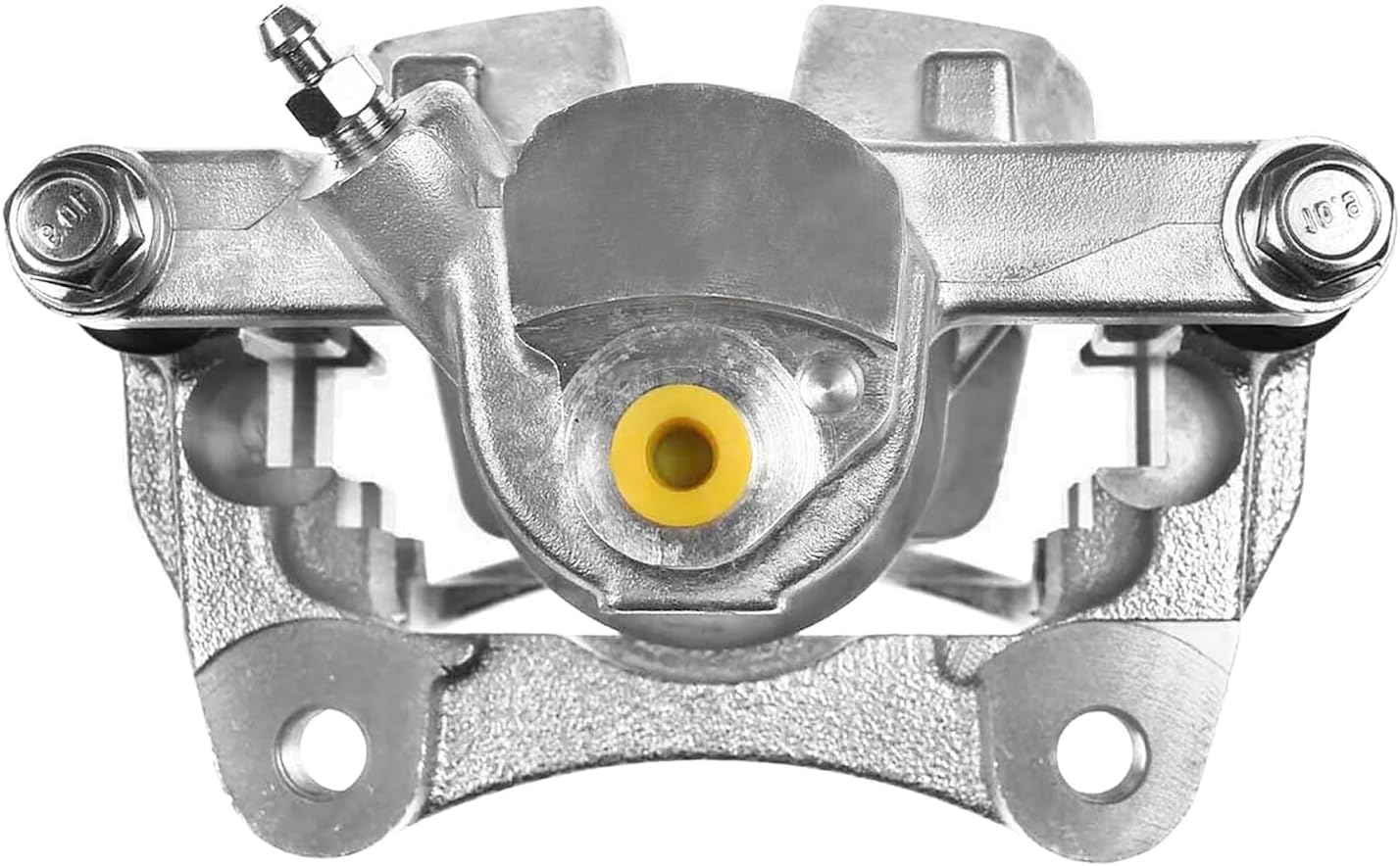 Detroit Axle - 2pc Rear Brake Caliper for Toyota Highlander Sienna Lexus RX350 RX450h Disc Brake Calipers with Brackets 2014 2015 Replacement