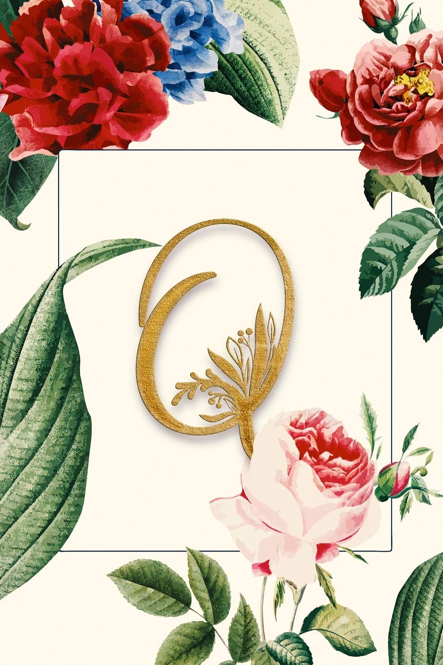 Q: Sugar Skull Monogrammed Planner - Dios De Los Muertos