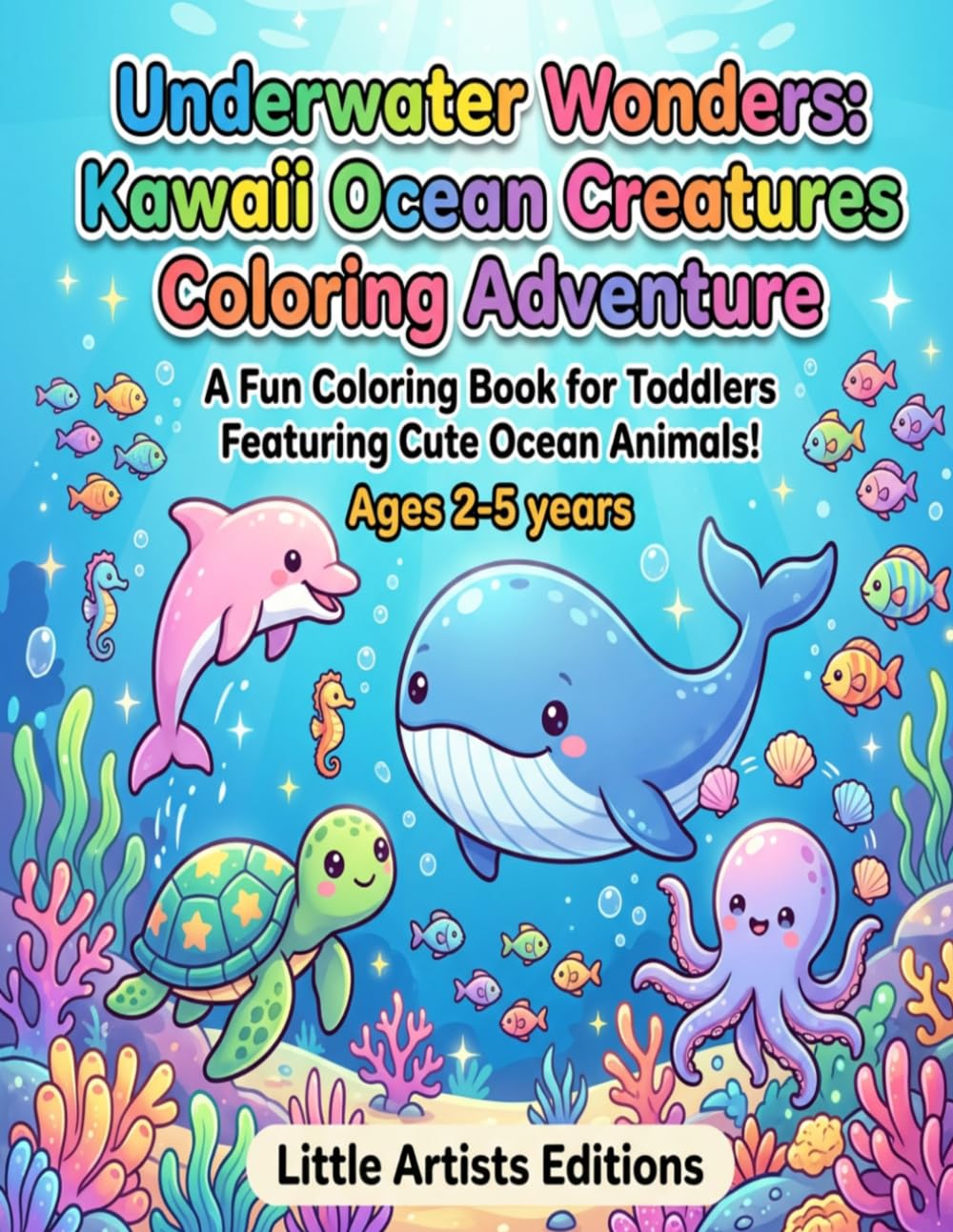 Can You Spot It? — Kawaii Ocean Adventure: Find the Hidden Differences in This Fun Kawaii Ocean World!