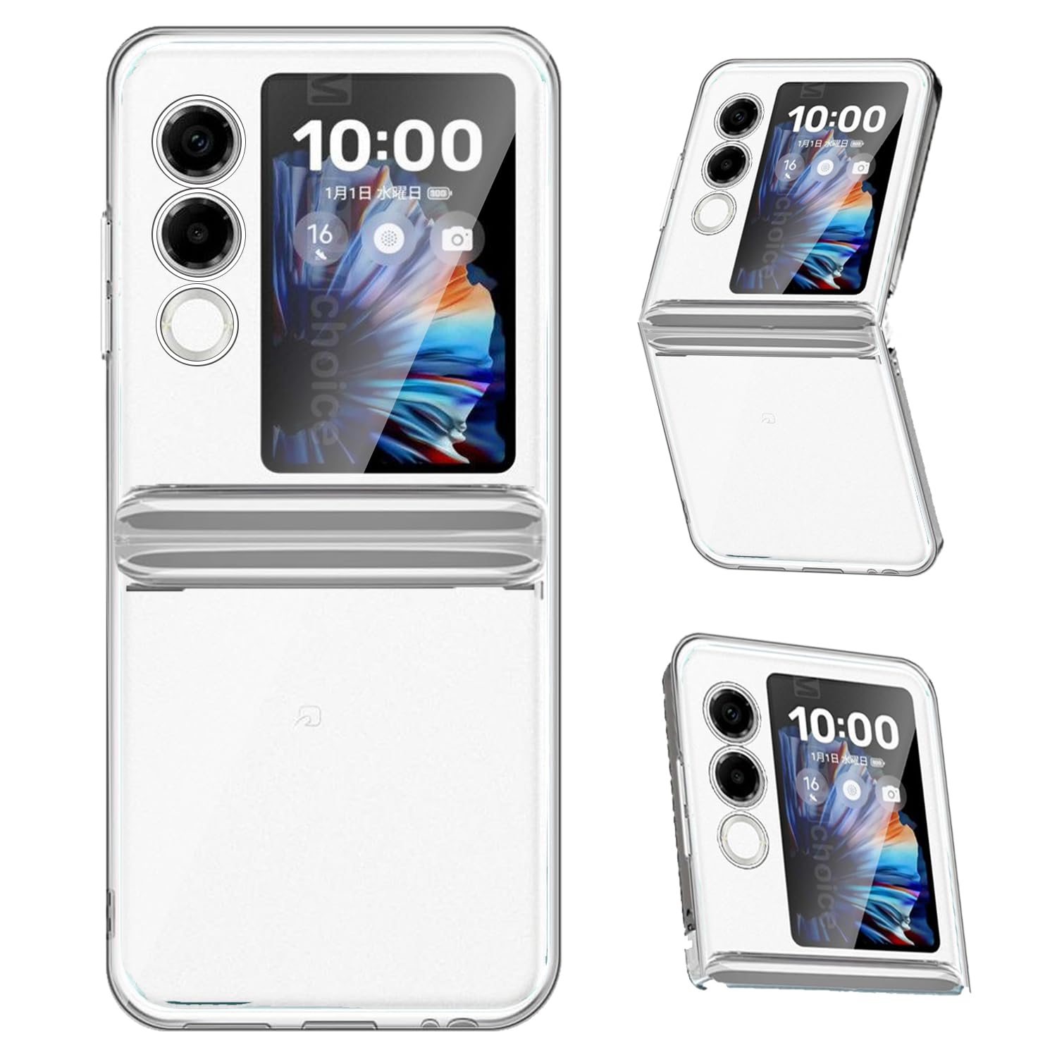 Amazon | For ZTE Libero Flip/nubia Flip 5G ケース 保護カバー 