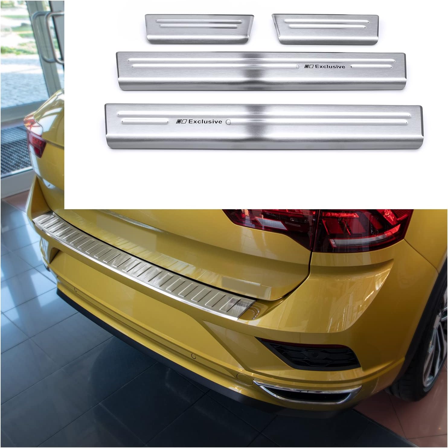 Garniture De Fenêtre Pour VW Caddy 2003-2015 Acier Inox 12Pcs