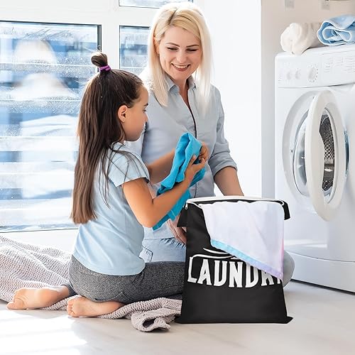 Miniatura 4 de 2 bolsas grandes de viaje para lavandería, lavables, impermeables, para ropa sucia, trajes de baño, ropa de gimnasio, lavandería, piscina, yoga,