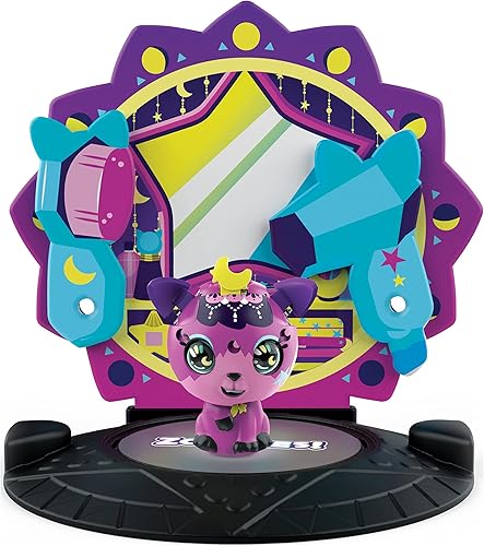 Miniatura 4 de Zoobles, Kosmic Kitty - Figura coleccionable transformable y accesorio Happitat, juguetes para niños de 5 años en adelante