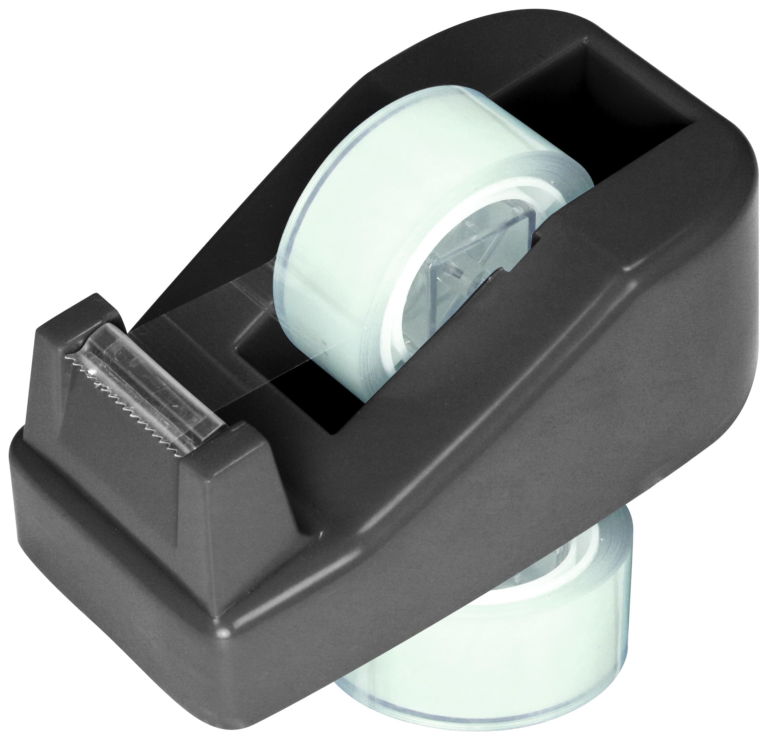 Kangaro K-750202 Tape Dispenser with 2 Rolls of Adhesive Tape Assorted Colours