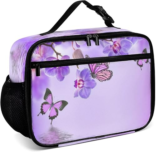 Lonchera reutilizable de dinosaurio colorido, bolsa de almuerzo aislada, bolsa enfriadora, lonchera para comida y alimentos, bolsa de mano para