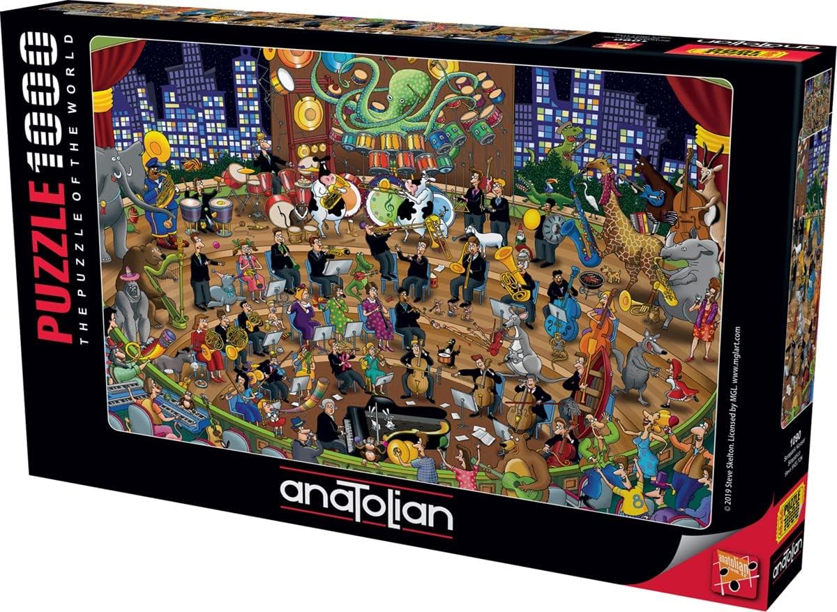 Anatolian Puzzle - Library, 1000 Piece Jigsaw Puzzle, #1135