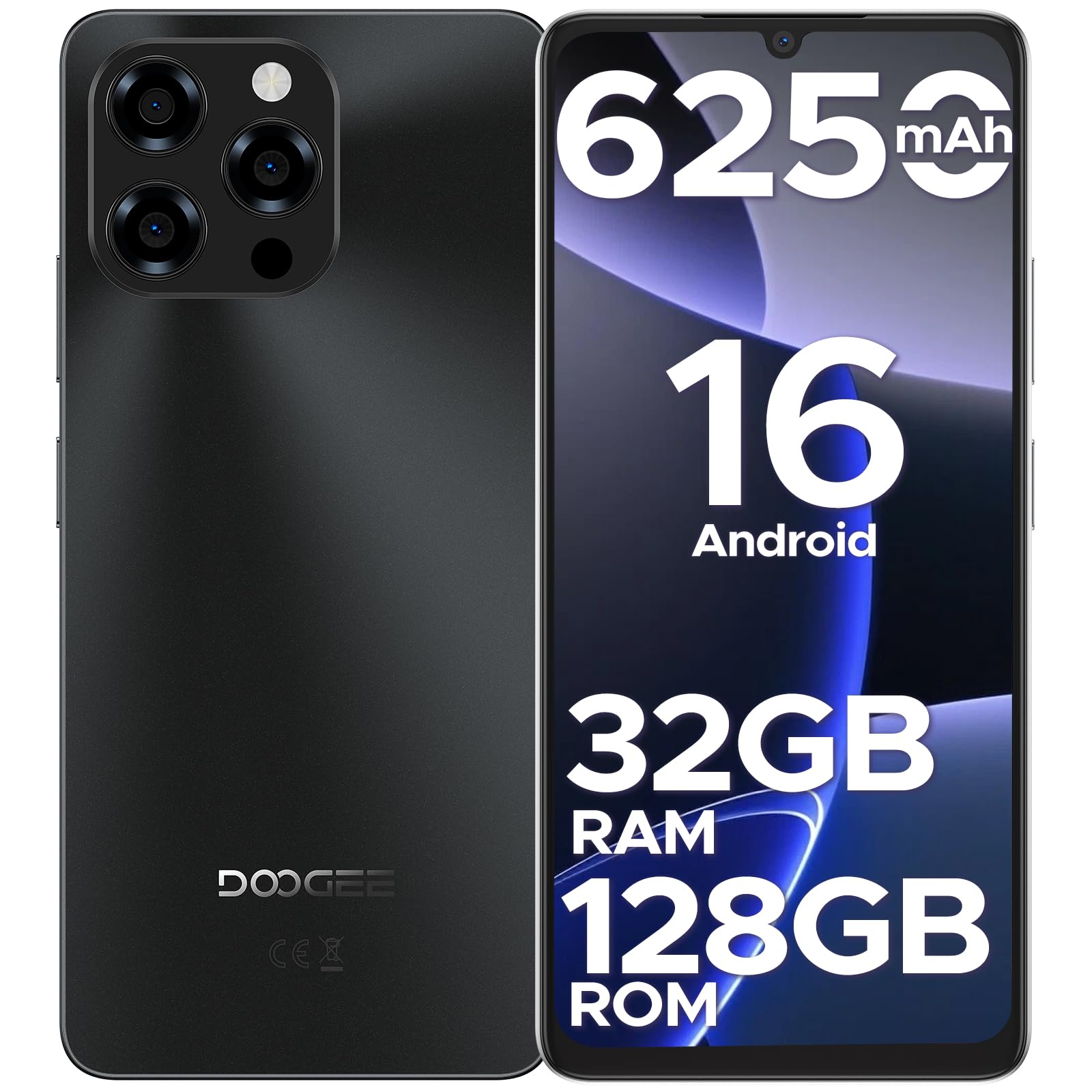 DOOGEE Note 58 Mobile Phones - Newest Android 16 Smartphone
