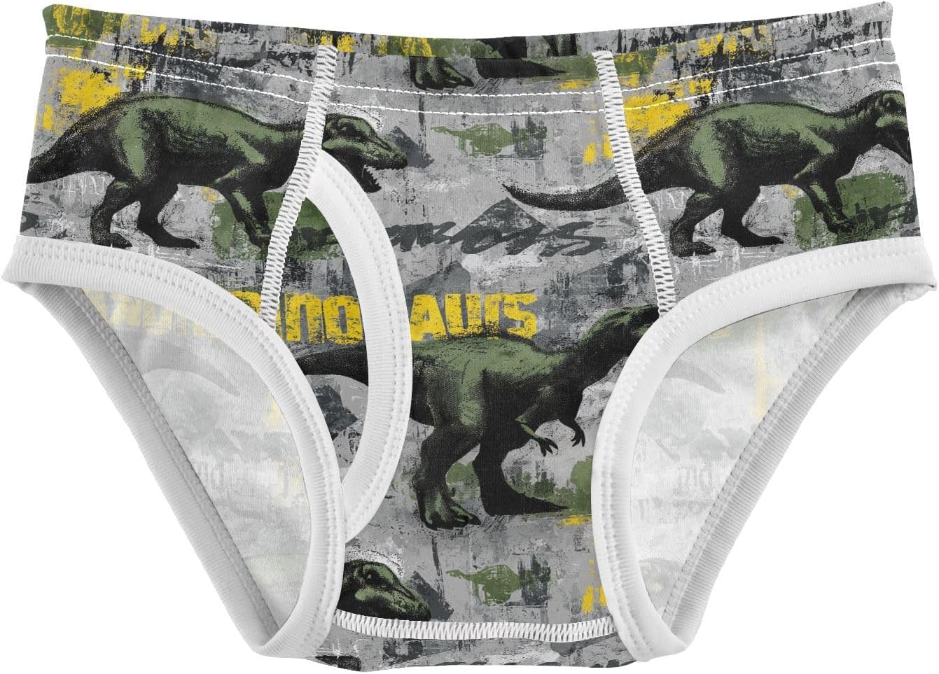 visesunny Boys Training Underwear Cool Dinosaur Silhouettes Breathe Cotton Potty Briefs Size 2T-8Y-8Y for Toddler 2T-8Y